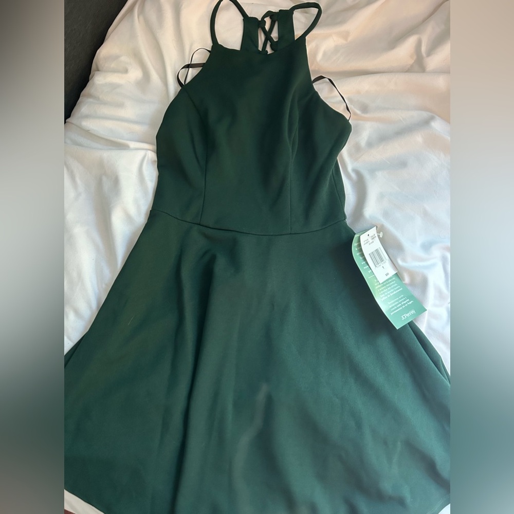 Green Mini dress